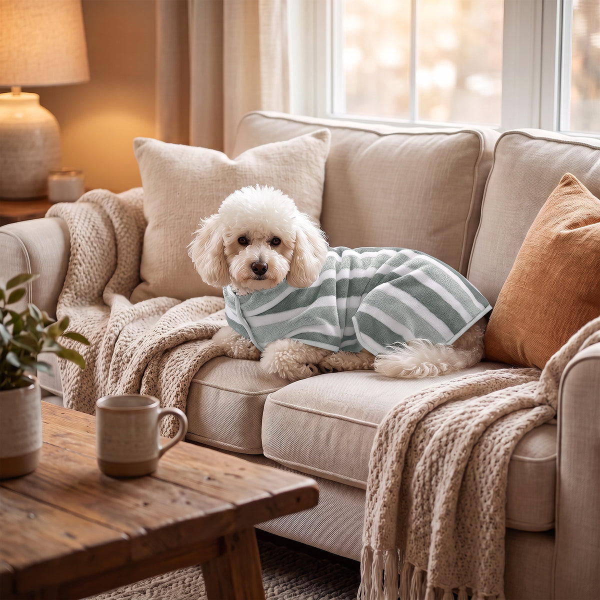 Quick-Dry Dog Bathrobe – image 5