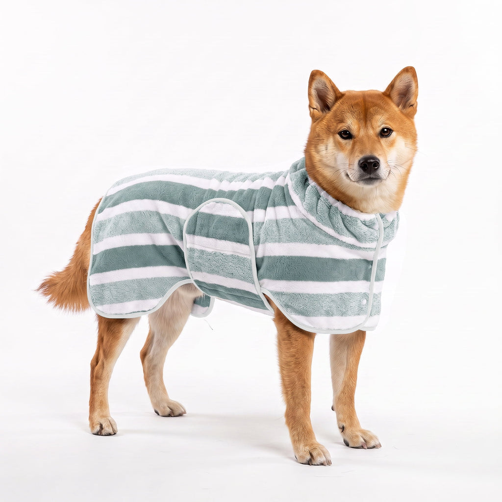 Quick-Dry Dog Bathrobe