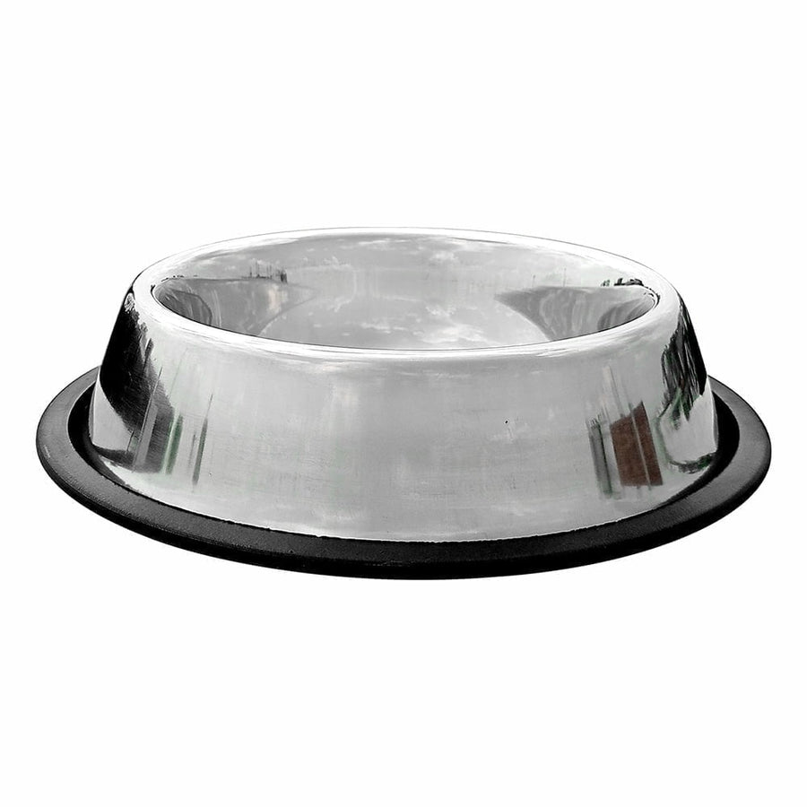 Non-Skid Stainless Steel Dog Bowl