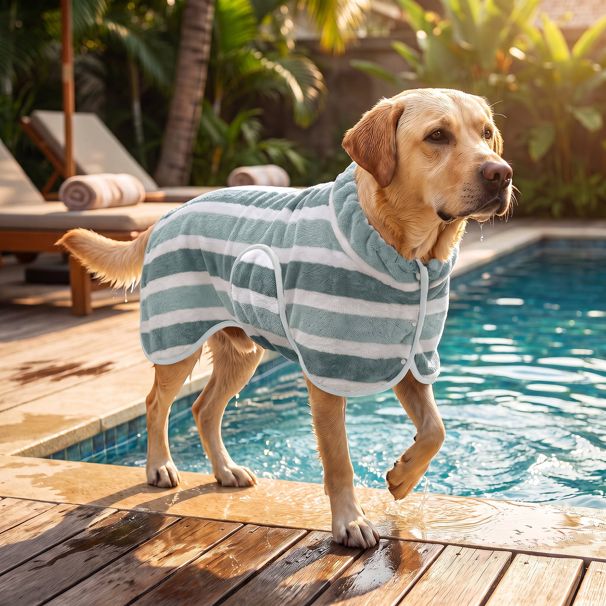 Quick-Dry Dog Bathrobe – image 7