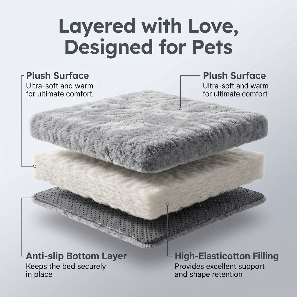 Orthopedic Corduroy Dog Mattress – image 2