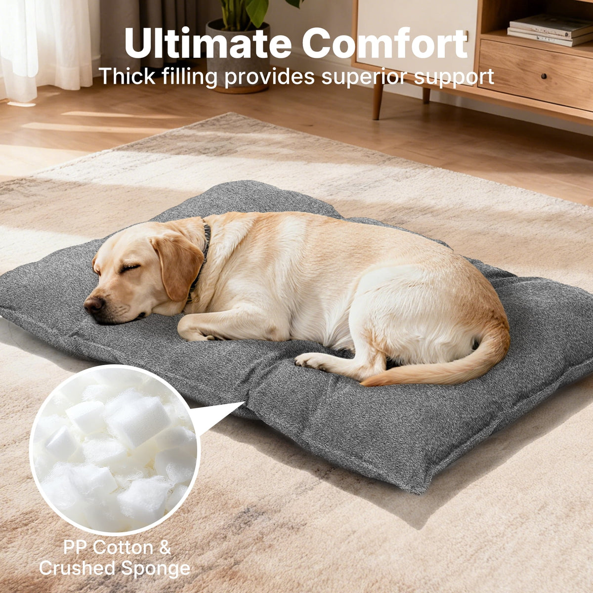 Chew-Resistant Crate Dog Bed – image 4