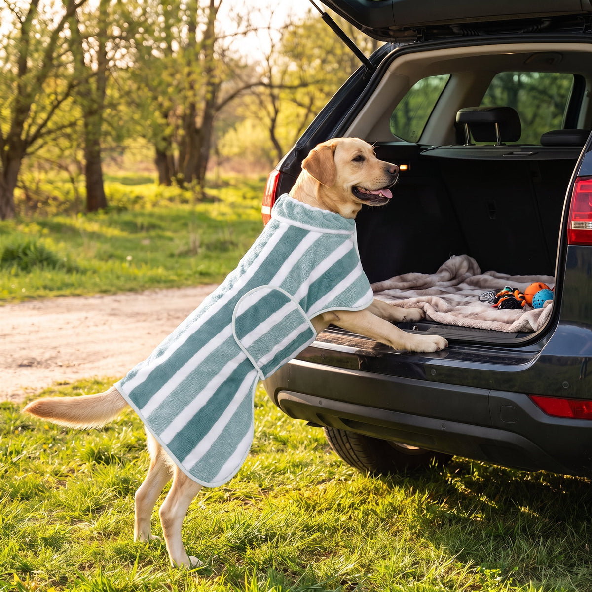 Quick-Dry Dog Bathrobe – image 6